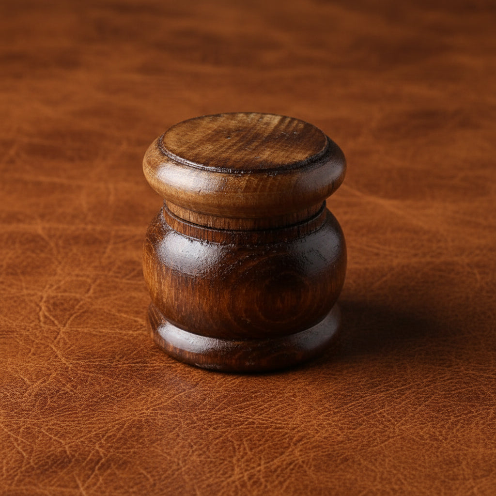 Wooden Inkwell