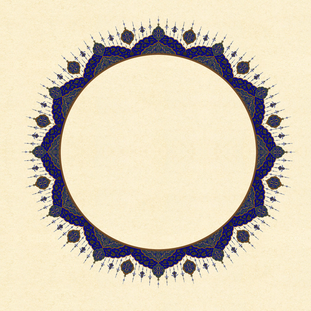 Gilded & Decorated Paper 22X22cm