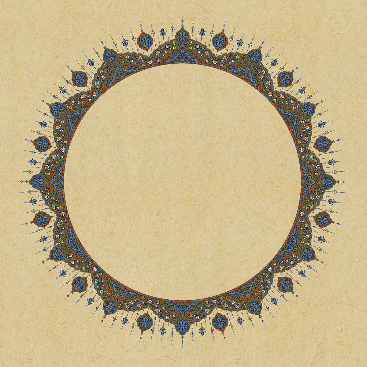 Gilded & Decorated Paper 22X22cm