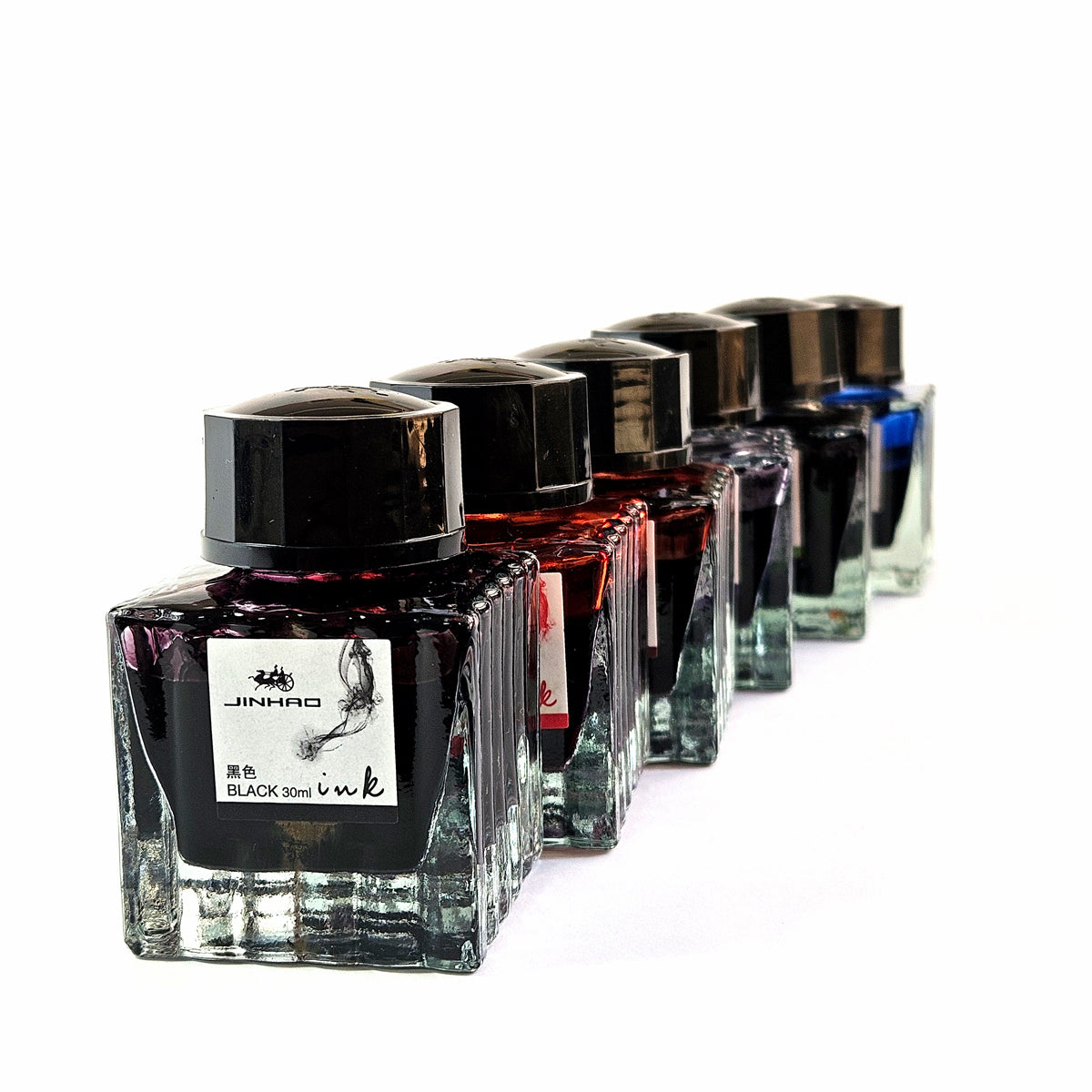 حبر Jinhao 3001 30 مل معبأ في زجاجة زجاجية لقلم الحبر السائل