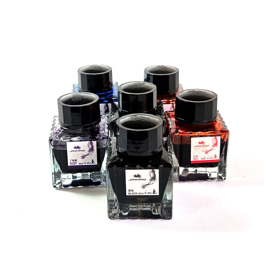 Jinhao 3001 30ml Glass bottled ink for fountain Pen Soled Color