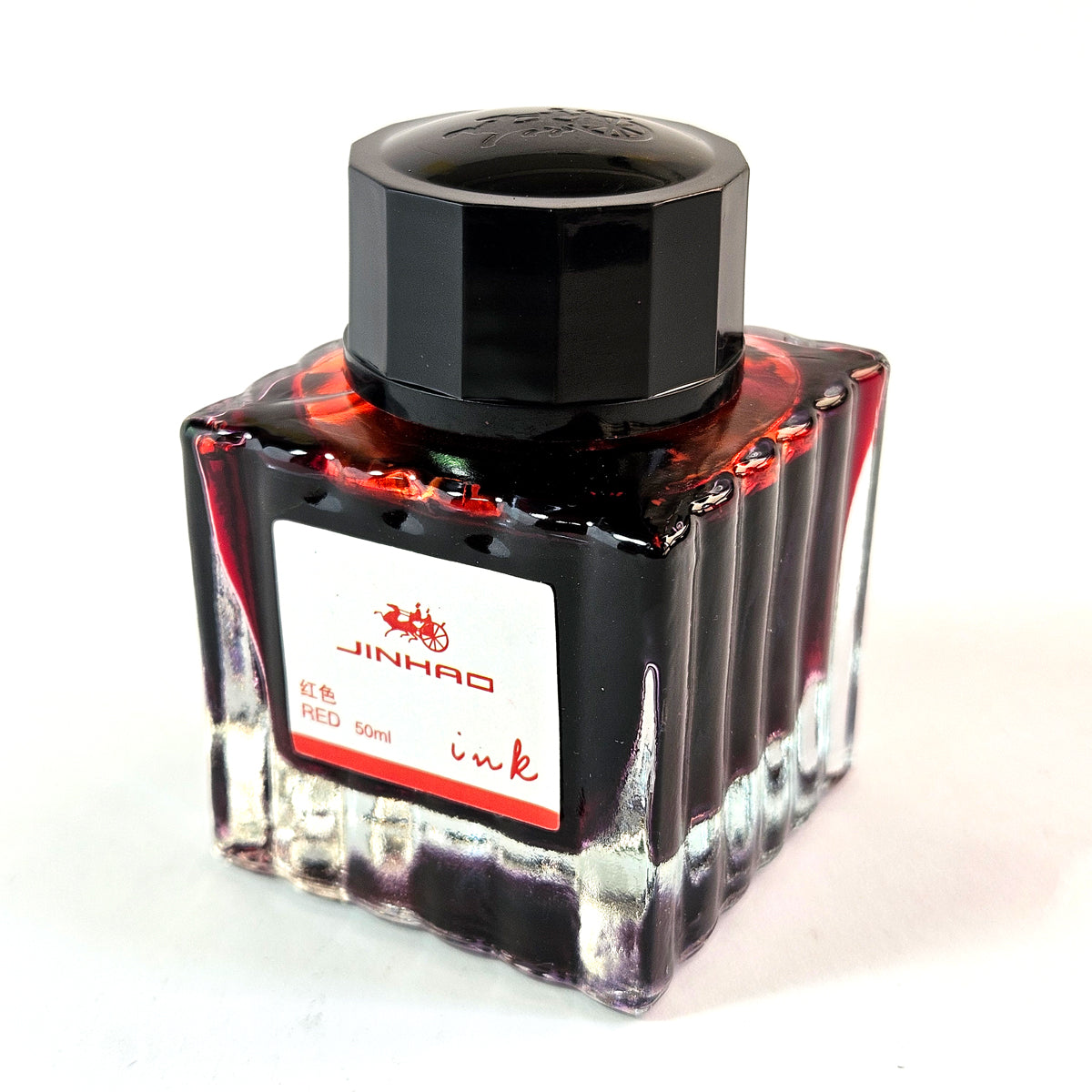 حبر جينهاو 5001 50 مل معبأ في زجاجة زجاجية لقلم الحبر