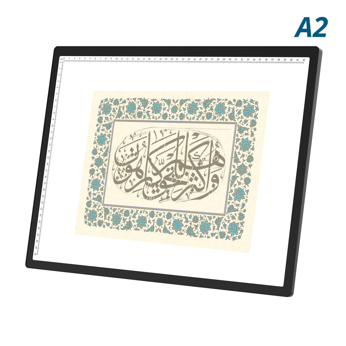 JSK-A2-1 LED Tracing Pad Drawing Pad ultra Thin Board Kid Stencil Pad Acrylic Panel ,Arabic Calligraphy Tracing Board