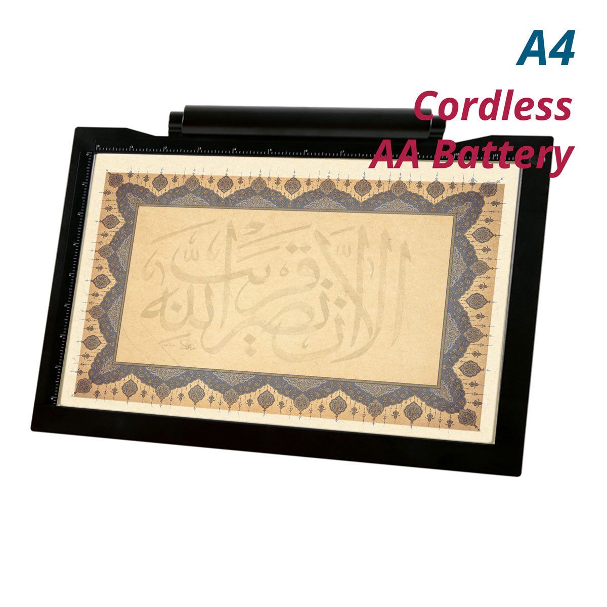   لوحه مضاءه لشف اللوحات الخطيه A4