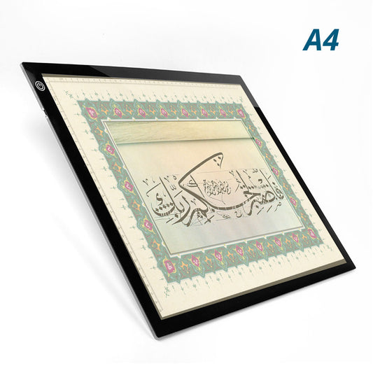 لوحه مضاءه لشف اللوحات الخطيه A4