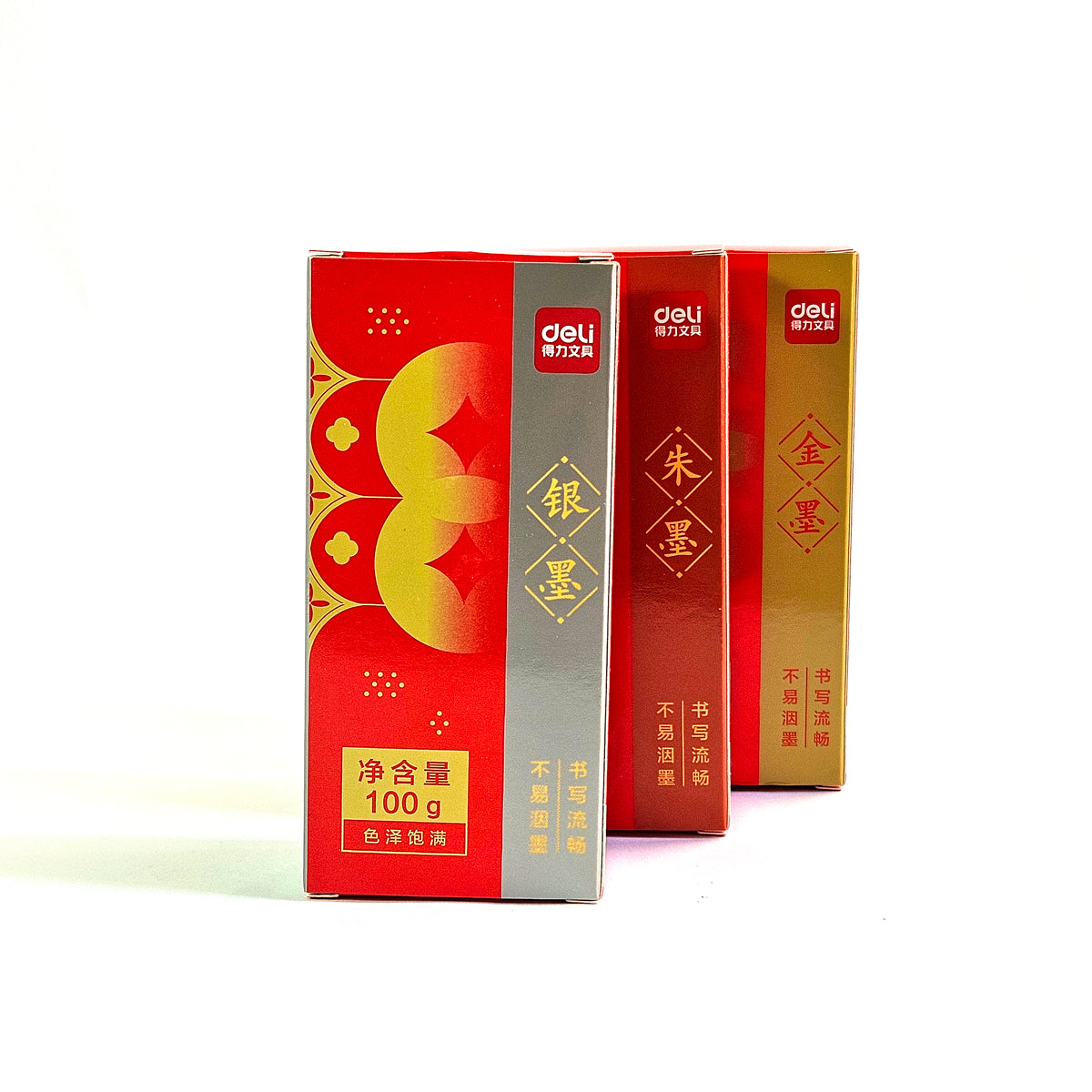 حبر سائل ملون صيني قديم عالي الجودة من Deli HW301 مناسب للخط والرسم الاحترافي