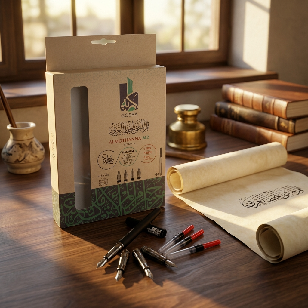 طقم أقلام هاشم M2 من المثنى