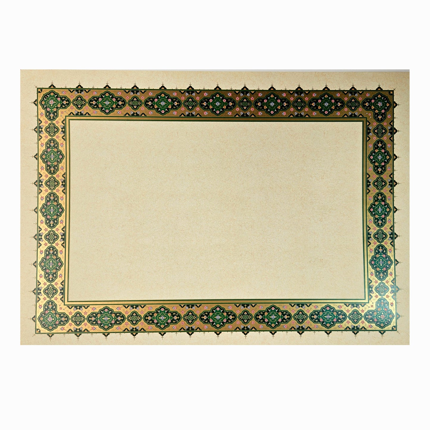 Islamic art Decorated Paper A3