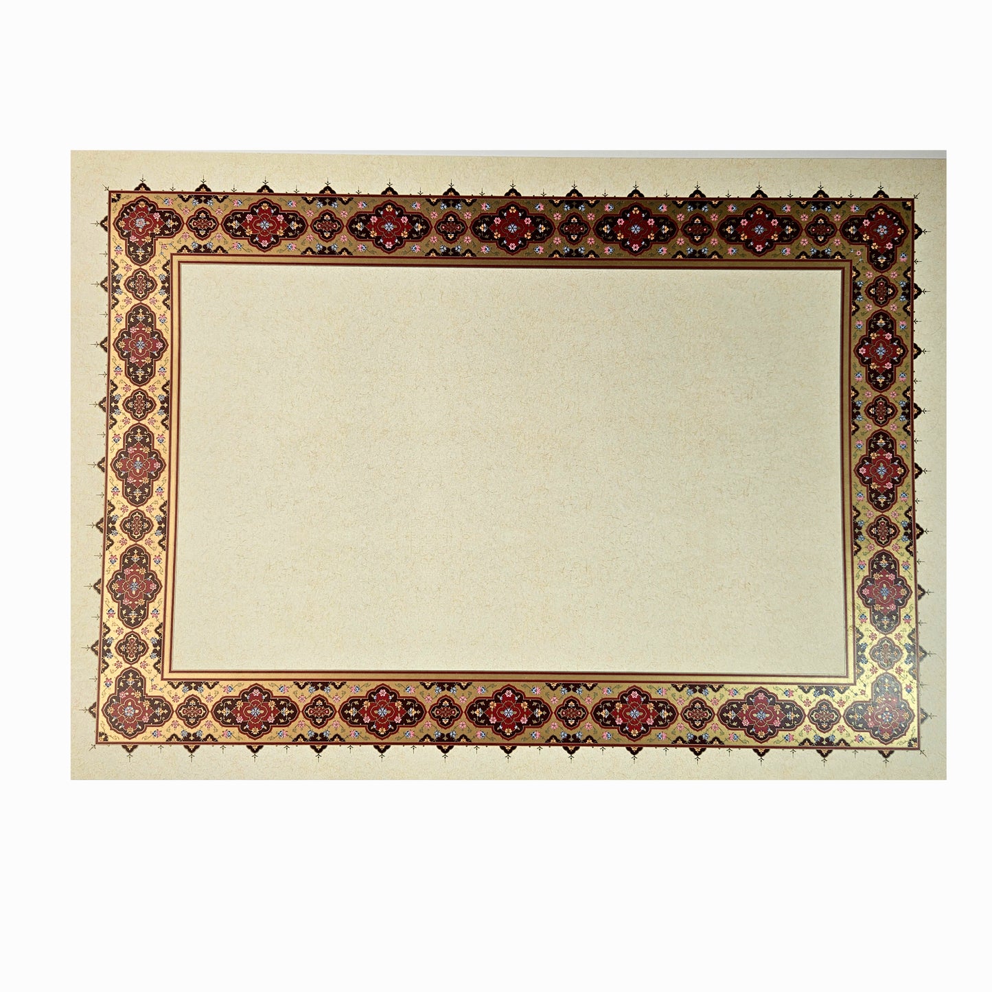 Islamic art Decorated Paper A3