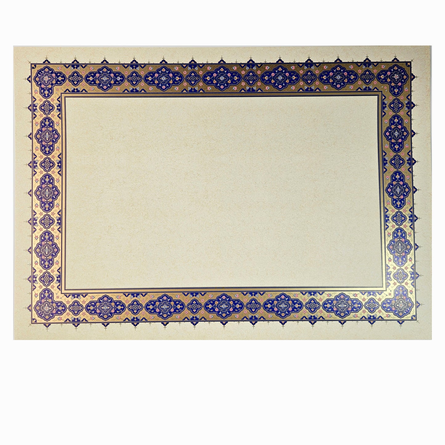 Islamic art Decorated Paper A3