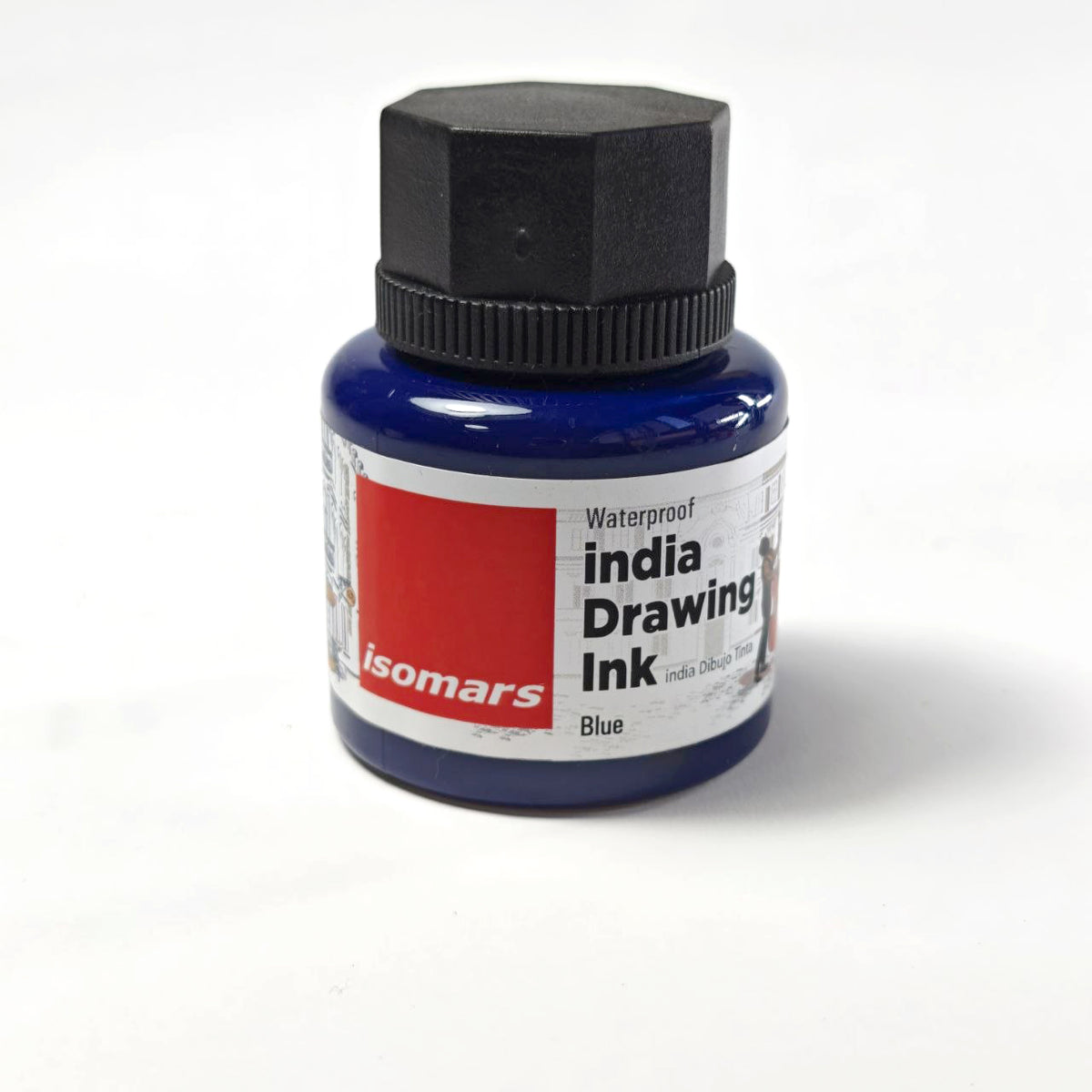 Isomars Water-Based India Ink for Arabic Calligraphy & Moqahar Paper – 35 ml
